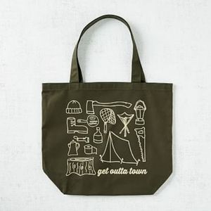 West Elm Market Tote- Get Outta Town
